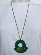 Load image into Gallery viewer, Vibrant Bead Pendant Necklace (many colours)