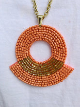 Load image into Gallery viewer, Vibrant Bead Pendant Necklace (many colours)