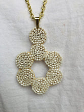 Load image into Gallery viewer, Vibrant Flower Bead Necklace (many colours)