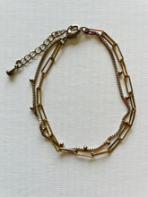 Load image into Gallery viewer, 2 Strand Delicate Bracelet (Gold, Silver, Rose Gold)