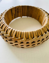 Load image into Gallery viewer, Natural Fibre Woven Bangle (wide or narrow)