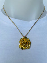 Load image into Gallery viewer, Rose Necklace (gold, silver or copper)