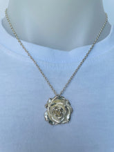 Load image into Gallery viewer, Rose Necklace (gold, silver or copper)