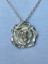 Load image into Gallery viewer, Rose Necklace (gold, silver or copper)