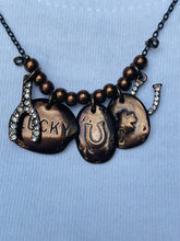 Load image into Gallery viewer, Lucky Charm Necklace (gold, silver or copper)