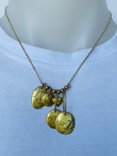 Load image into Gallery viewer, Peace & Love Necklace (gold, silver or copper)