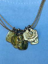 Load image into Gallery viewer, Multi Strand Dream Necklace (gold, silver or copper)