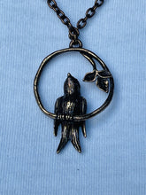 Load image into Gallery viewer, Bird on a Wire Necklace (Copper or Gold)