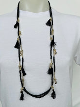 Load image into Gallery viewer, Bead & Tassel Necklace (other colours)