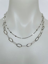 Load image into Gallery viewer, Double chain Necklace (Gold or Silver)