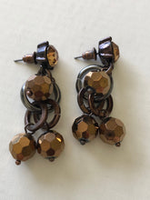 Load image into Gallery viewer, Crystal Ball Drop Earrings (2 colour options)
