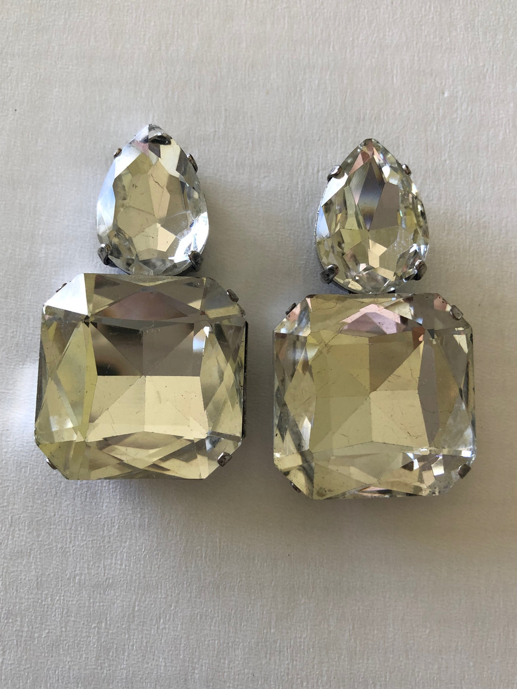 Statement Crystal Earrings (gold or silver)