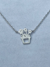 Load image into Gallery viewer, Flower Pot Necklace
