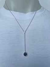 Load image into Gallery viewer, Circle Pendant Necklace (rose gold or silver)
