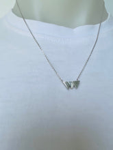 Load image into Gallery viewer, Marble Triangle Necklace (gold or silver)
