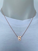 Load image into Gallery viewer, Flower Pot Necklace
