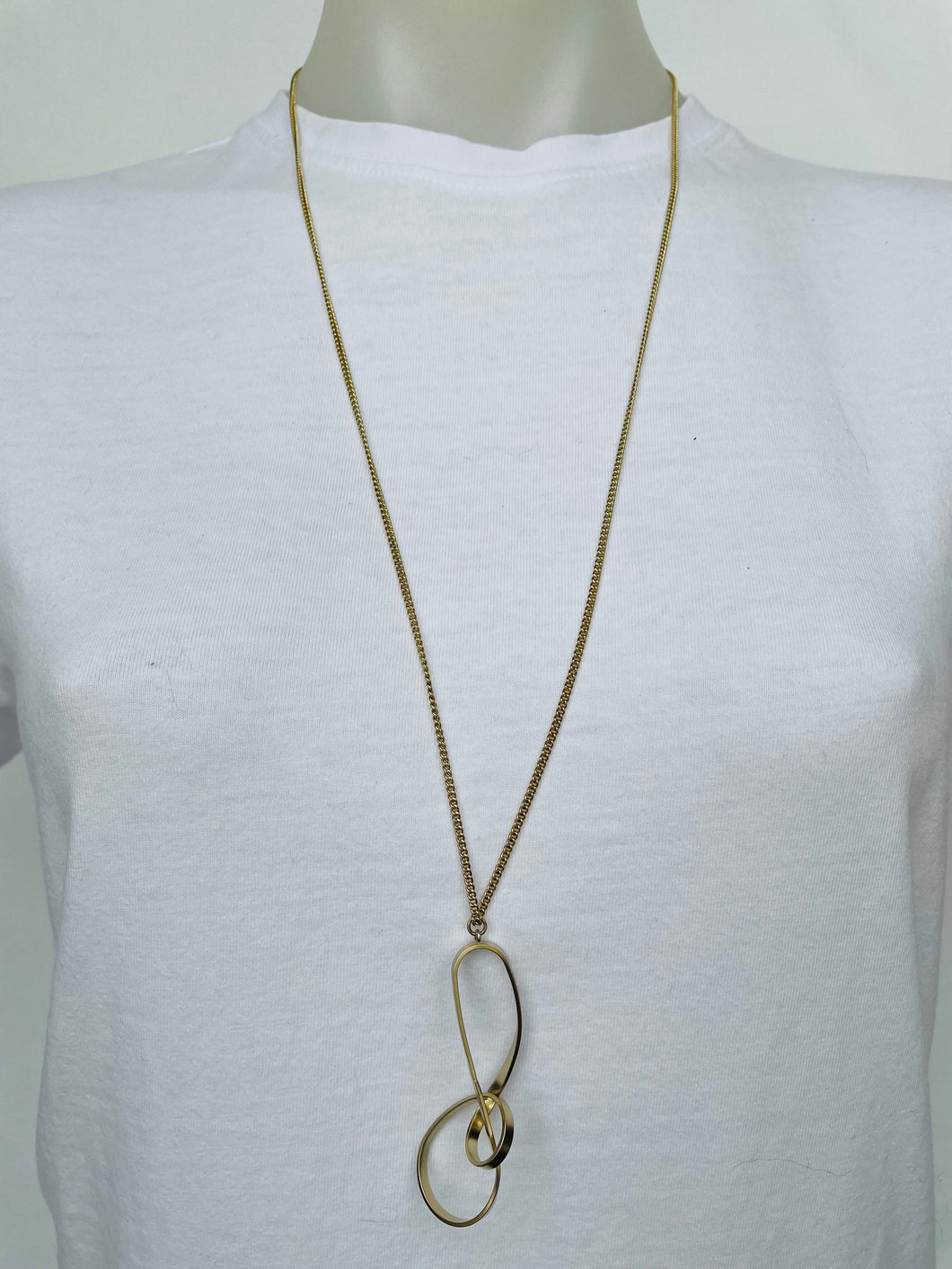 Knot Necklace (also available in Gold)